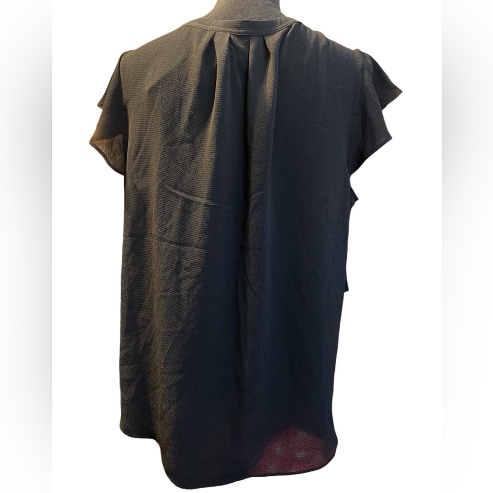 Calvin Klein black blouse size xl NWT - Picture 4 of 4